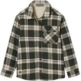 Geruit Flanellen Hemd - Groen - GA - Gevoerd met Sherpa