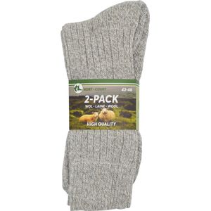 Warme heren sokken - Noorse thermo wol - Heren Maat 39/42 - 4 paar - Zeer Sterk