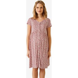 Vertbaudet - Zwangerschaps- en Borstvoedingsjurk - Viscose - Knielengte