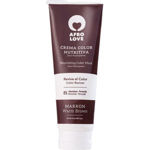Afro Love Semi Permanent Color Mask Warm Brown
