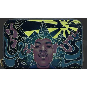 Loungefly: Jimi Hendrix - Psychedelic Landscape Zip Around Wallet