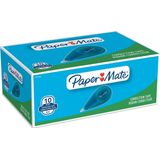 Paper Mate vloeibaar papier DryLine Mini correctietape | 5 mm x 6 mm | blauw | 10 stuks