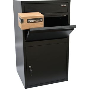 Veehaus® - Tikelia M - Pakketbrievenbus - Brievenbus - Middle -Metaal - 73 cm x 41 cm x 38 cm