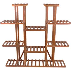 Houten plantenstandaard Milano XL - 11 lagen - Plantenrek - Voor binnen & buitengebruik