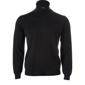 OLYMP modern fit coltrui wol - zwart - Maat: 4XL