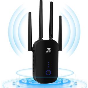 Wifi Versterker met 1200 Mbps - Dual-band WiFi Extender voor Stabiele Internetverbinding
