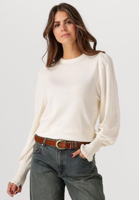 Fabienne Chapot - Molly Balloon Pullover 1009 - Trui - Creme