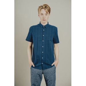 Gnious overhemd Baveno Insignia Blue Maat XL