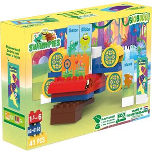 BiOBUDDi Swampies - SwampSpaceShip - 41 delig - Past op Duplo !! - Jongens en Meisjes - Speelgoed - Cadeau Tip !!