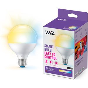 WiZ Globe - Slimme LED Verlichting - Warm- tot Koelwit Licht - E27 - 75W - Mat - Wi-Fi