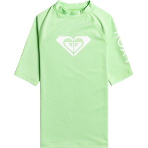 Roxy - UV Rashguard voor meisjes - Whole Hearted - Korte mouw - UPF50 - Pistachio Green - maat