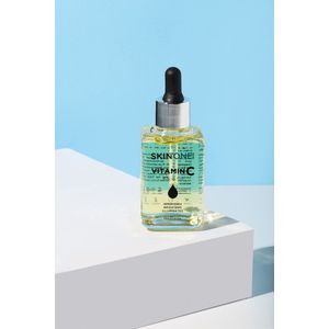 SKINTONE SKIN - Vitamine C gezichtsolie - Booster met voedende oliën - Vitamine E - Rozenolie - Jojoba - Antioxidanten - Verminder oneffenheden - Hyperpigmentatie - Pigmentvlekken - Stralende huid - Collageen - Natuurlijk - Glow
