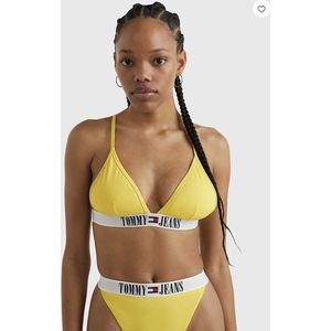 Tommy Hilfiger - Triangel Bikini met slip - Geel - Medium