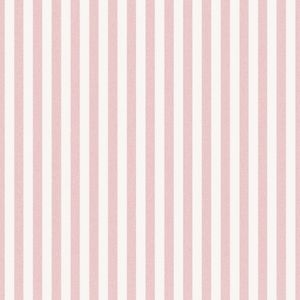 Blooming Garden 6 - Behang Strepen - Wandbekleding - Wanddecoratie - Vliesbehang - Roze - 0,53 x 10,05 M.