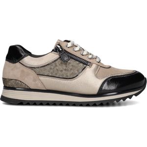 Hassia 302031 Sneakers - Leer - Dames - Taupe - Maat 38,5