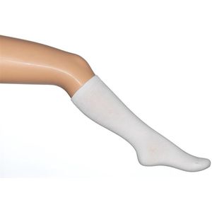 Bonnie Doon - Kinderen - Cotton Knee-High - Off Wit - maat 21/22 (2 paar)