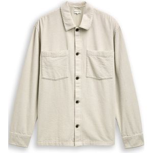 TOM TAILOR DENIM - Overhemd - Offwhite - Corduroy - Lange Mouw