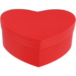 Geschenkdoos hartvorm Rood voor Valentijn of Verjaardag