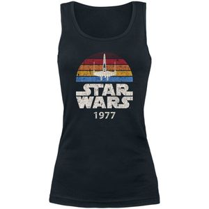 Star Wars X-Wing 77 Dames Tanktop - zwart - M