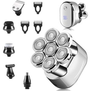 Lexium Skull Shaver - Scheerapparaat Mannen – Trimmer - Tondeuse - Hoofd Kaal Scheren