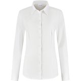 Ledûb damesblouse wit stretch