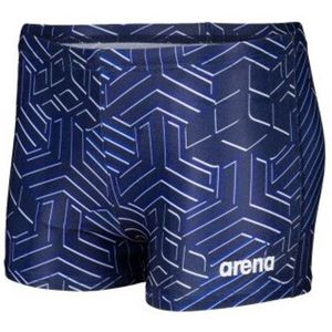 Arena zwemshort Jongens - Zwart/Blauw/Wit - Maat 116