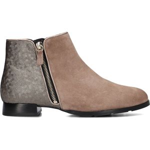 Hassia 302113 Enkellaarsjes Dames - Taupe - Maat 37,5