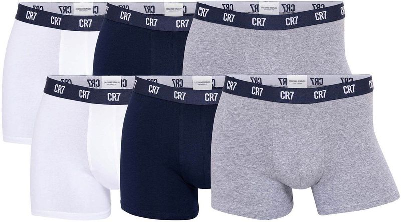 CR7 - Boxershorts - Set van 6 - Zacht Katoenen Stretchmateriaal