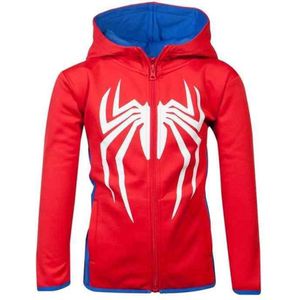 Marvel Spider-Man - Kids Teq Vest Met Capuchon Kinderen - Kids 98 - Rood