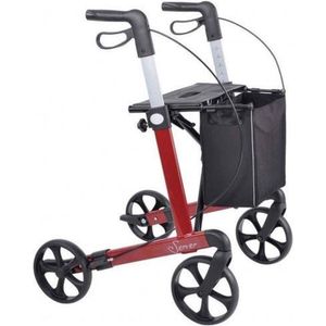 Rehasense Server Rollator Wijnrood-Small (zithoogte 50 cm)