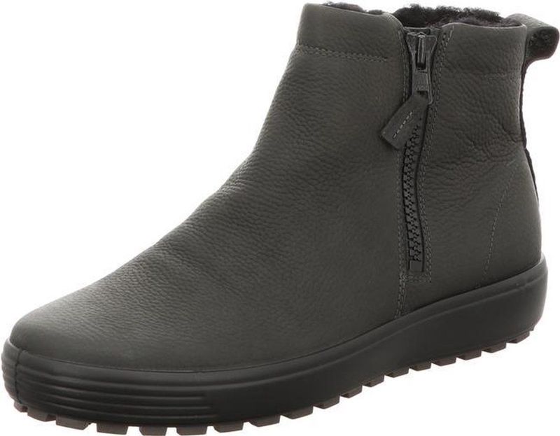 ECCO - Soft 7 Tred - Veterboot - Zwart - Nubuckleer - Waterafstotend