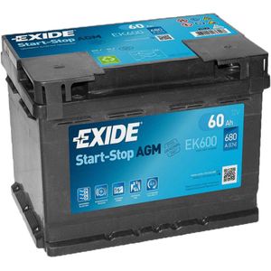 Exide EL550 Start Stop 55ah