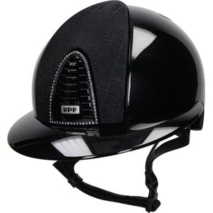 Kep Italia Veiligheidshelm Kep Italia Cromo 2.0 Polish Galassia Voorzijde Polo Zwart