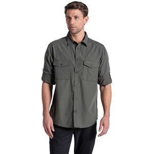 Craghoppers - Kiwi II - Overhemd - Grijs - Lange Mouwen