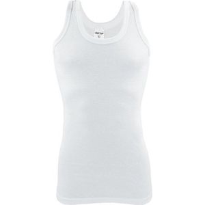 Heren onderhemd - SQOTTON® - 100% katoen - Wit - Maat XS