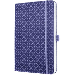 Sigel - notitieboek - Jolie Flair - A5 - hardcover - 174 pagina's - lijn - 80 grams papier - Dark Purple - SI-JN131