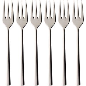 Villeroy & Boch Piemont 18/10 - Gebaksvorken - Set van 6
