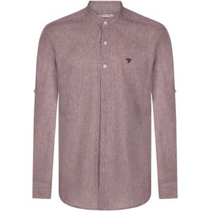 Felix Hardy - Overhemd - Bordeaux - Regular Fit - Lange Mouw
