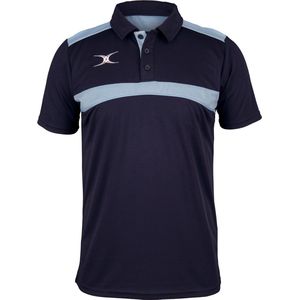 Gilbert Photon Polo Snr Donker Navy / Rood - Extra Small
