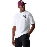 New Era - MLB Baseball Graphic Oversized T-shirt - Wit - Korte Mouwen