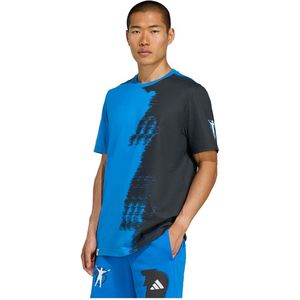 adidas - Jude Bellingham - T-shirt - Blauw - Korte Mouwen - 100% Katoen