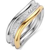 TI SENTO Ring 12261ZY - Zilveren dames ring - Maat 56