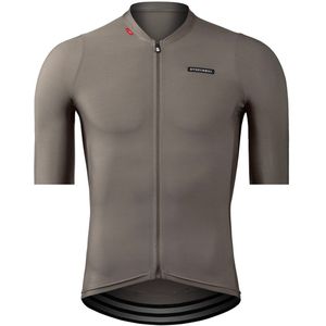 Etxeondo Alde Metalic Korte Mouw Wielertrui Grijs M Man