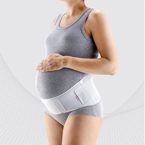 Zwangerschapsband - 3 maten beschikbaar - Wit - Maternity & Postpartum Support Belt - Ideaal wanneer je Zwanger bent of als Zwangerschap Cadeau - Maat XS - Buikomvang 68-80 cm