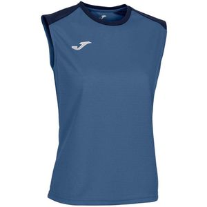 Joma Eco Championship Recycled Mouwloos T-shirt Blauw M Vrouw