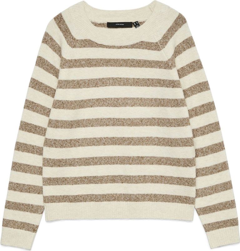 VERO MODA Vmdoffy Ls O-Neck Blouse Ga Noos, berk, M