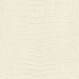 Rasch - 751321 - Vliesbehang - Crème-Wit - Krokodillenlook - 10,05 m x 53 cm
