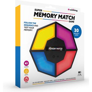 #Winning Super Memory Match - Actiespel - Geheugenspel - Gezelschapsspel - 3 x AA benodigd