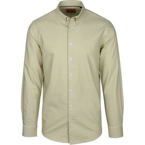Suitable - Overhemd BD Oxford Lichtgroen - Heren - Maat XXL - Slim-fit