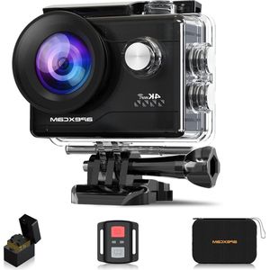Bodycam 4K Action Camera - 20MP WiFi - Zwart